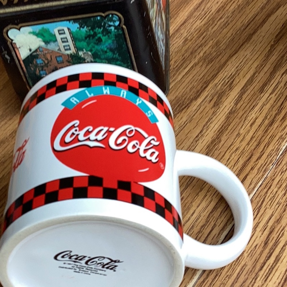 1997 Coca Cola ALWAYS Coca-Cola Mug EPLVC